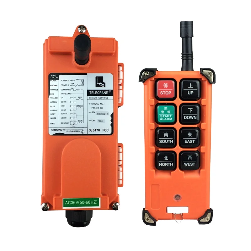 Electric Hoist Wireless Remote Overhead Crane Control