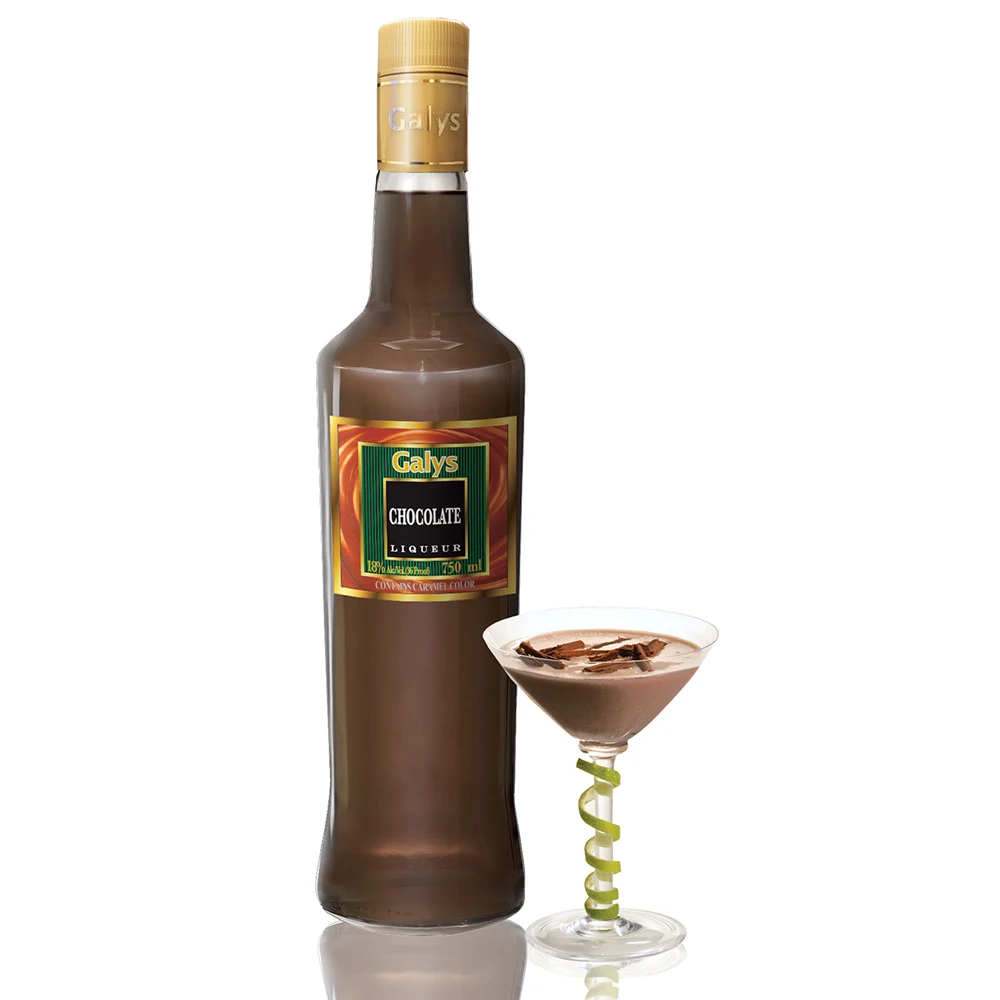 
High Quality Standard Spirit Natural Brazilian Creamy Chocolate Liqueur 