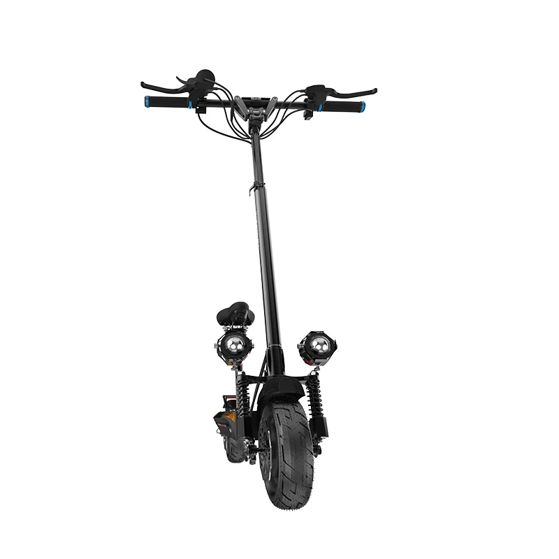 3 Speed Mode Cruise Electric Scooter with Seat 2400W Dual Drive 26Ah Big Battery 100km Long Range Foldable Electro Disc Brake