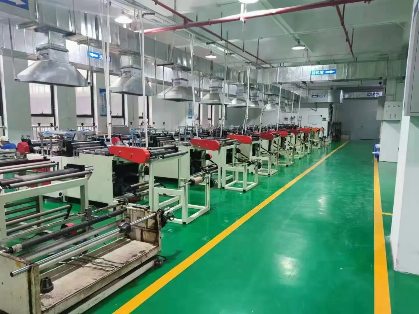 piping bags working room