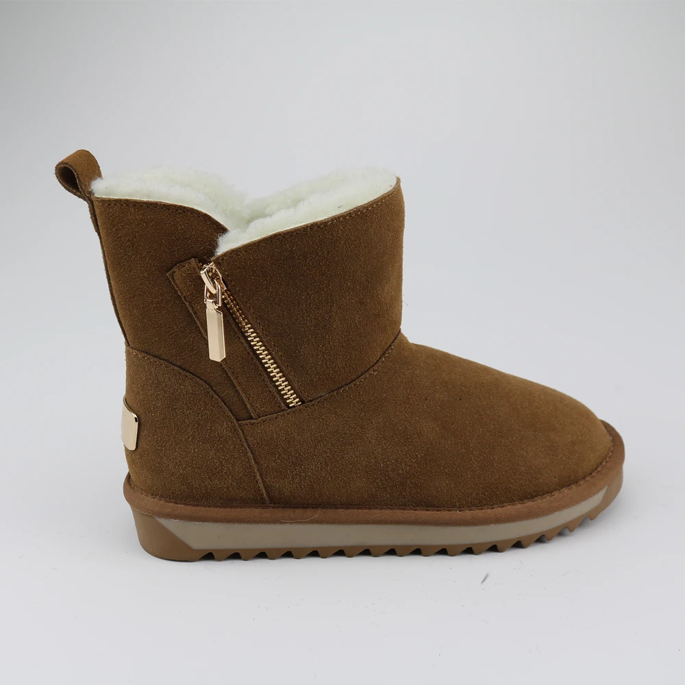 Zip Mini Winter Boots - Womens