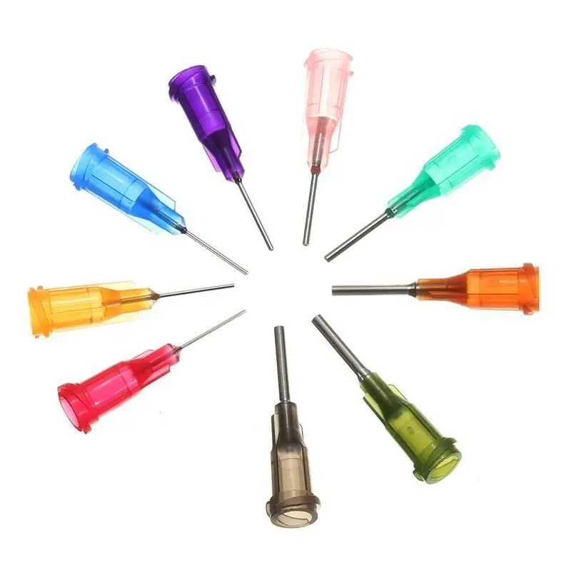 1/2' Inch Spiral Interface Glue Dispensing Needle Tips