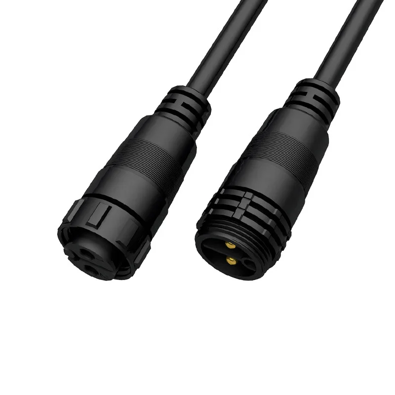 
Waterproof Cable Connector IP68 2Pin 3Pin 4Pin 5Pin Circular M26 Male Female 15A Waterproof Power Connector 