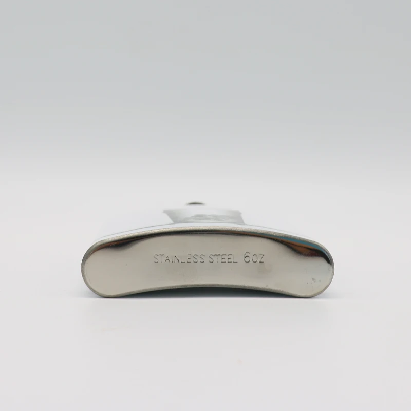 Alcohol Flask Container Stainless Steel 6oz water glass cup water transfer printing Hip Flask Custom Travel Outdoor Whiskey Bott