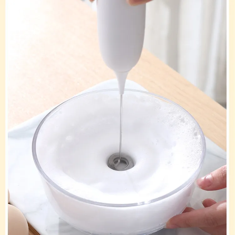 Hot Electronic Mini Portable Rotary Mixer Powerful Battery Drinks Coffee Hand Milk Frother