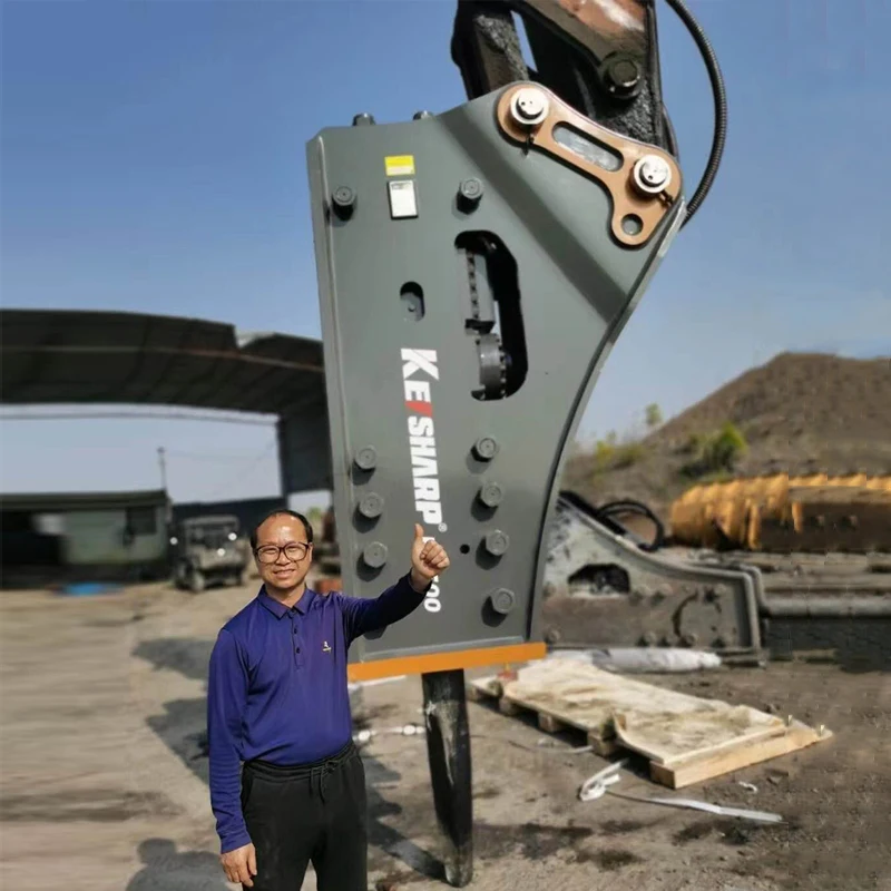 New Modern Design Good Quality Versatile Irregular Shape Excavator Hammer Hydraulic Breaker for 50-60ton excavator