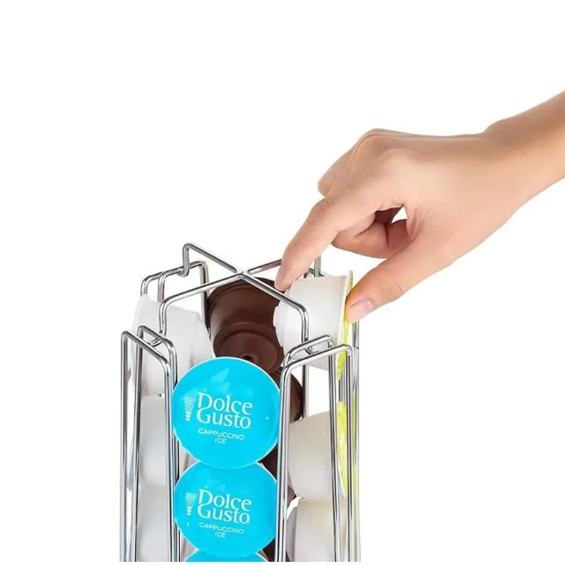 Оптовая продажа в наличии индивидуальная подставка для кофейных капсул Dolce Gusto 24 капсулы