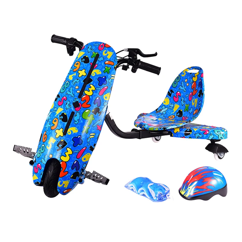 Высококачественный электрический детский скутер, Детский Электрический дрифтовый скутер, скутеры