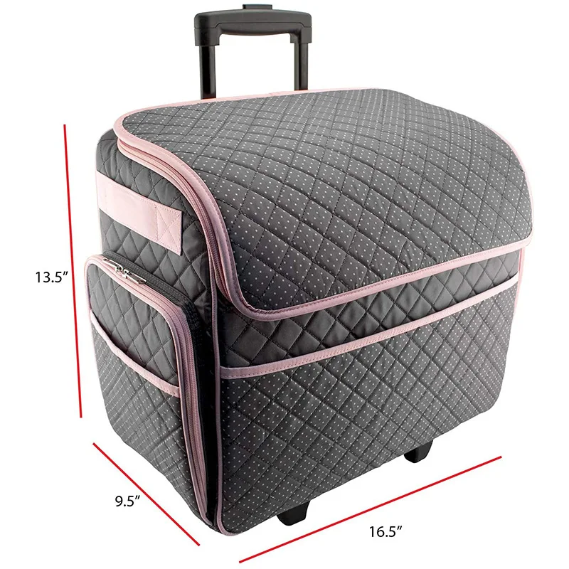  Custom Design Sewing Machine Storage Case Trolley Bag with