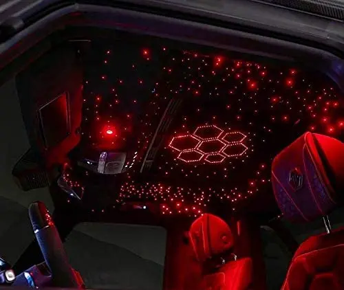 End Glowing Fiber Optics Plastic Optical Fiber Starry Light for Ceiling Roof Top