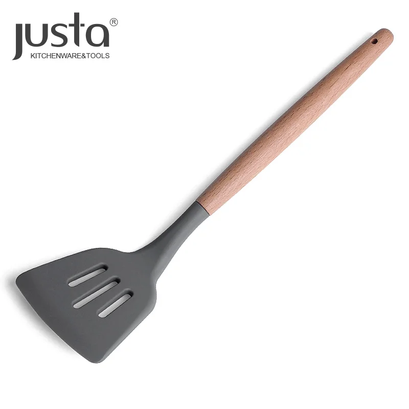 Оптовая Продажа Инструменты для приготовления пищи термостойкие гибкие силиконовые щелевые Тернер