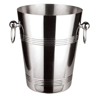 Ice Bucket Champagne Aluminum Stainless Steel Metal Custom Nice Set elegant outstanding new quality
