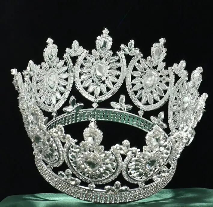 rhinestone round crown