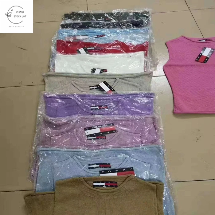  high quality stock lot sweat vest for women China Yiwu