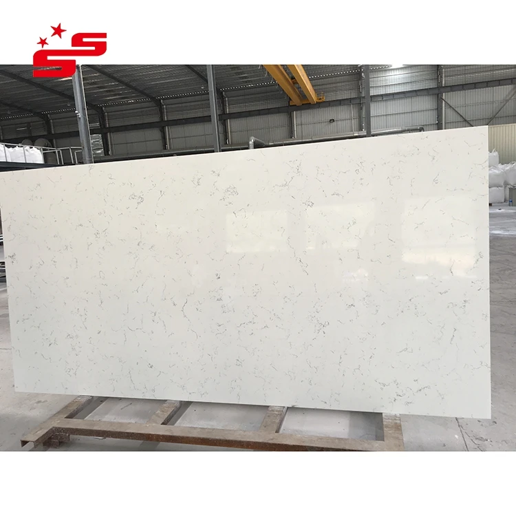 Quartz Countertop Artificial Engineering Stone Quartz Slab Marble used in Kitchens and Bathrooms
