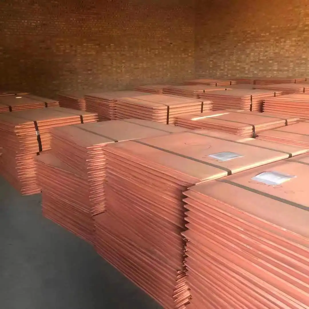 Manufacturers in China produce and process Copper Cathode
