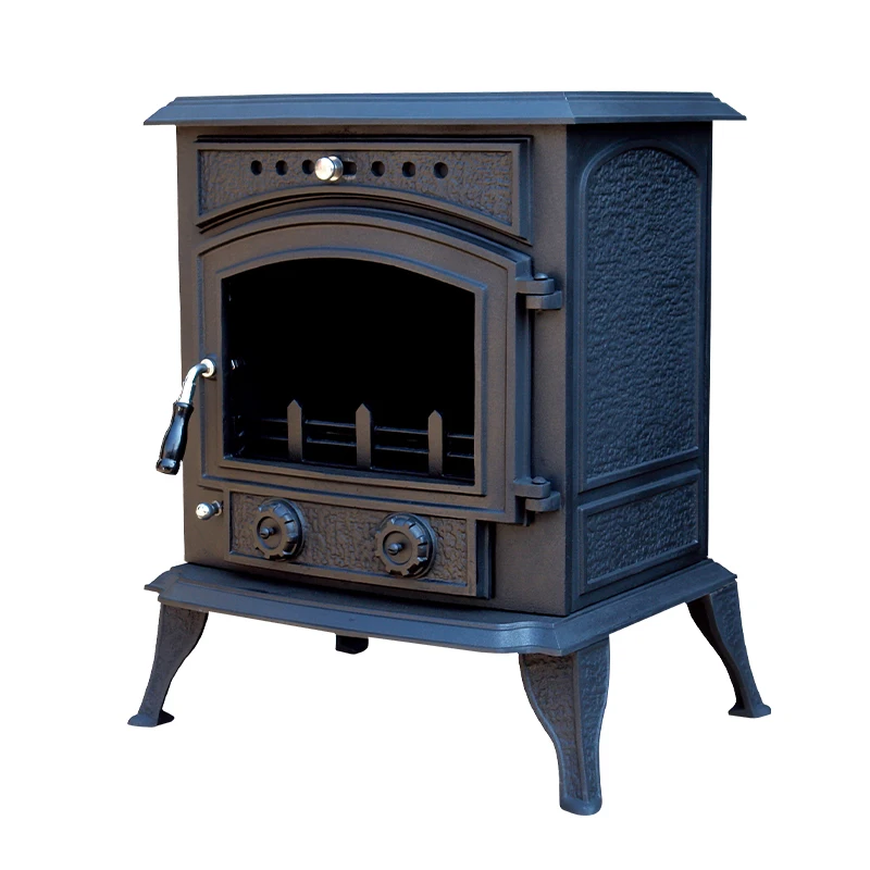Hot sale  freestanding wood heater fireplace wood-burning indoor cast iron wood burning fireplace indoor standing fireplace