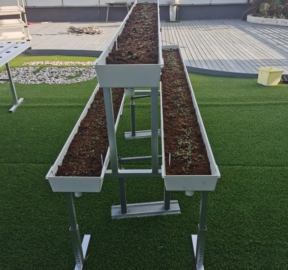 Standard Sizes Pvc Nft Gutter System Hydroponics Strawberry Gutter Greenhouse Hydroponic Planting Gutter For Growing Vegetables