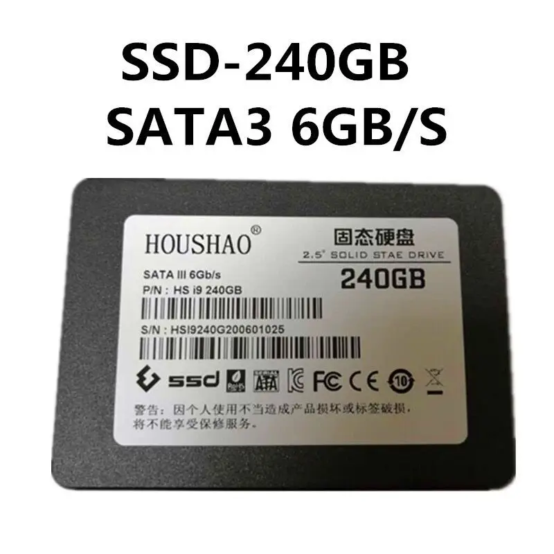 Новый твердотельный Накопитель SSD 240 ГБ 2 5 дюйма для ноутбука настольного компьютера жесткий диск компьютерное оборудование универсальный последовательный порт