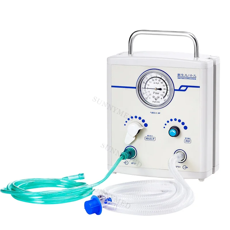 SY-KR031 Medical Neonatal Resuscitation Neopuff Infant Resuscitator with safe precise and comfortable PIP and PEEP Resuscitator