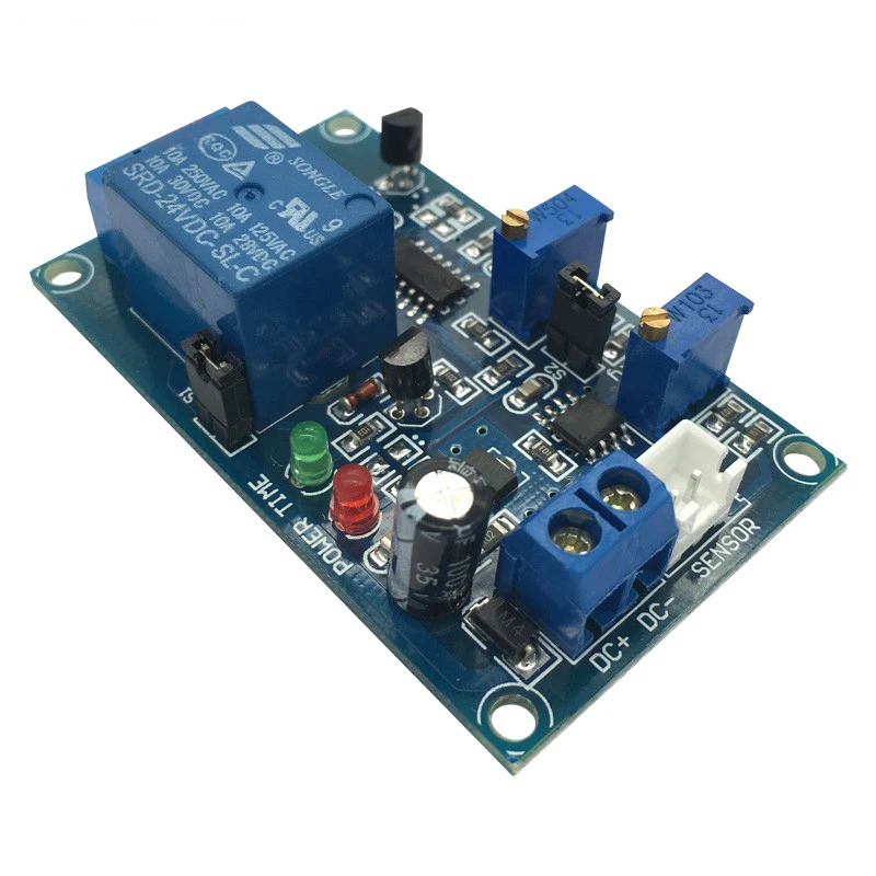 DC 12V Photorelay Automatic adjustable timing control switch LDR Photoresistor Relay Module Light Photoswitch Sensor Switch