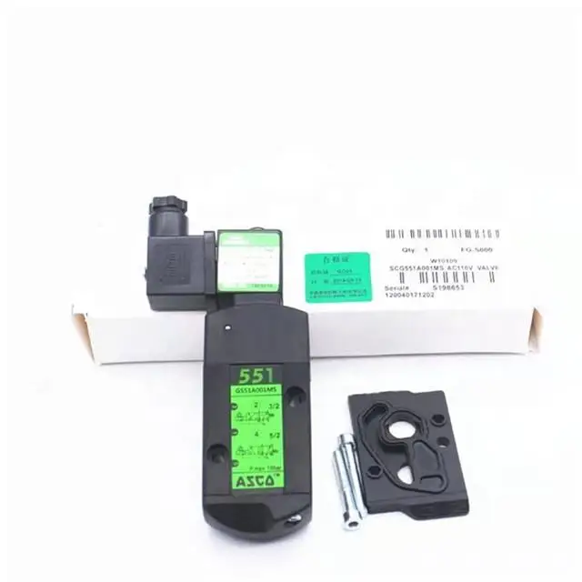 Новый и оригинальный Соленоидный клапан ASCO SCG353 SCG551 EFG551 SCG531 8320 EF8320 8320G WSNF8327 SCG551A001MS 24 В постоянного тока/220