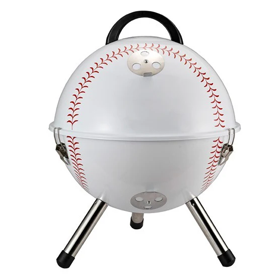 Portable Outdoor 12 Inches Barbecue Stove Baseball Shaped Outdoor Activated cooking burner BB Charcoal Grill