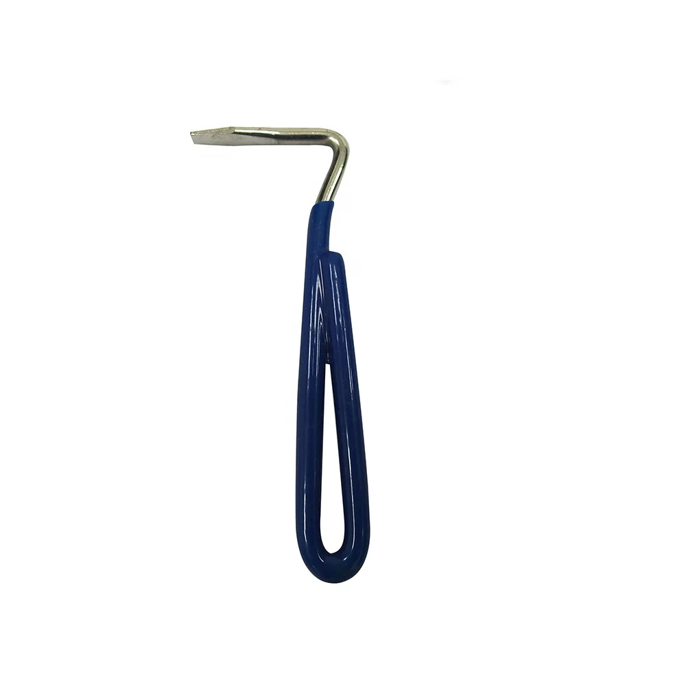 nickelizing iron horse hoof pick with coating