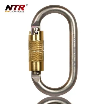 
Steel auto lock carabiner hook 
