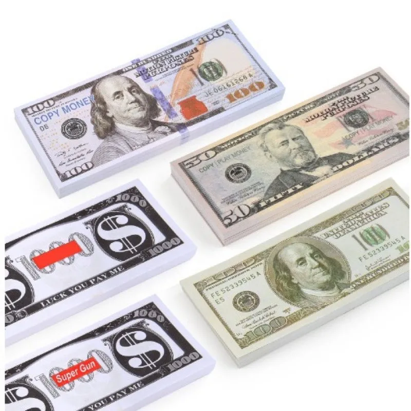 Custom 100 Dollar Bank Ancestor Money Notes Movie Prop Money Uk Euro Play Money For Party Game Party Surprise Props Filling