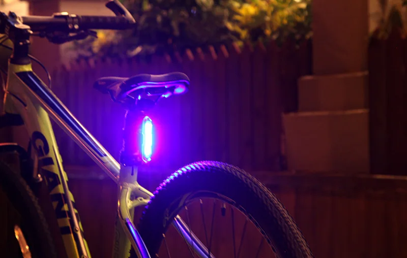Дропшиппинг USB перезаряжаемая фара для велосипеда MTB велосипед передний задний Фонарь велосипедный защитный предупредительный световой сигнал водонепроницаемое