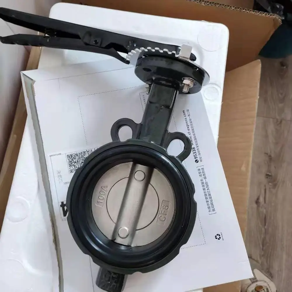 D71X-10 DK Корея межфланцевый Клапан-Бабочка