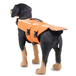Dog Floating Swimsuit Floating Jacket Chalecos Salvavidas Lifejackets Dog Life Vest Adjustable Dog Shark Swimming Life Jacket