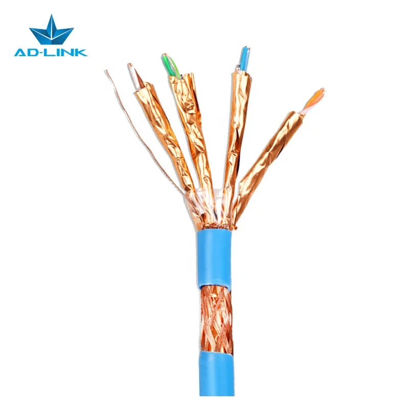Oem Sftp Four Twisted Pairs Rj45 Ethernet Network Lan Cable(cat7)