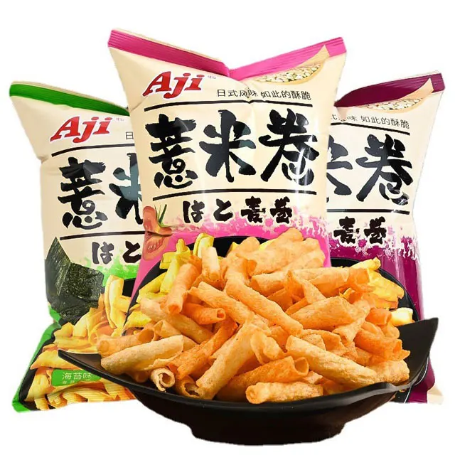 Spot wholesale customized delicious Chinese traditional leisure snacks puffed food vacuum packaged Seaweed tomato flavored barle