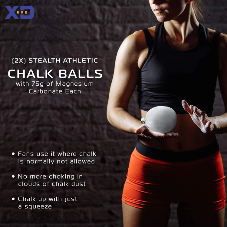 Sports gym chalk ball for climbing