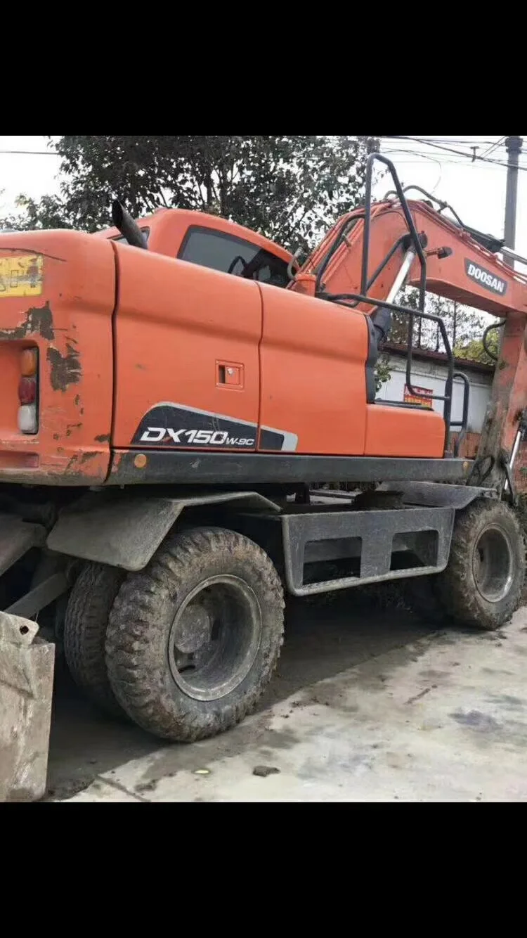 Высококачественные б/у Doosan DX 150 DX225 экскаваторы мини-модели 25 тонн рабочая гусеница Hitachi Kubota Cummins hake Korea