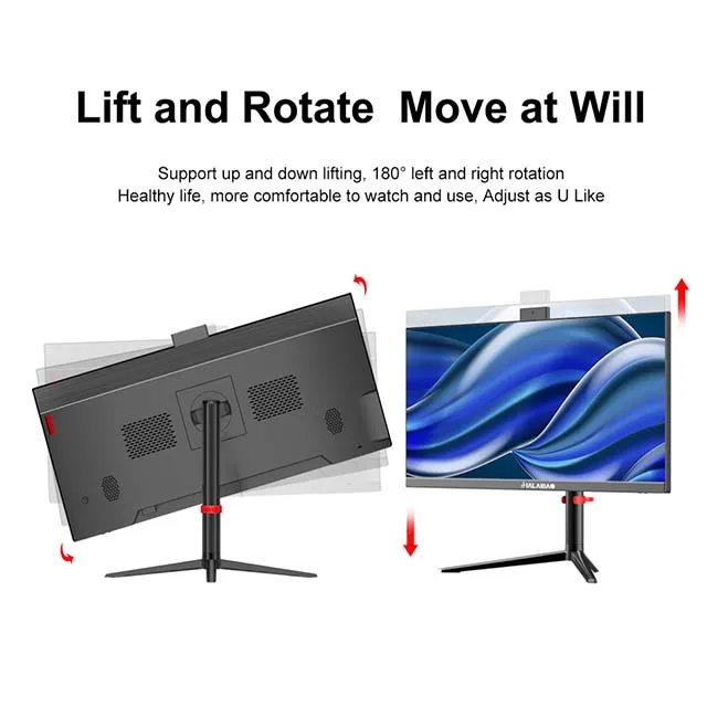 Customized 30 Inch Aio Barebone System Monitor Pc Gaming Pc All In One Desktop Pc Computer