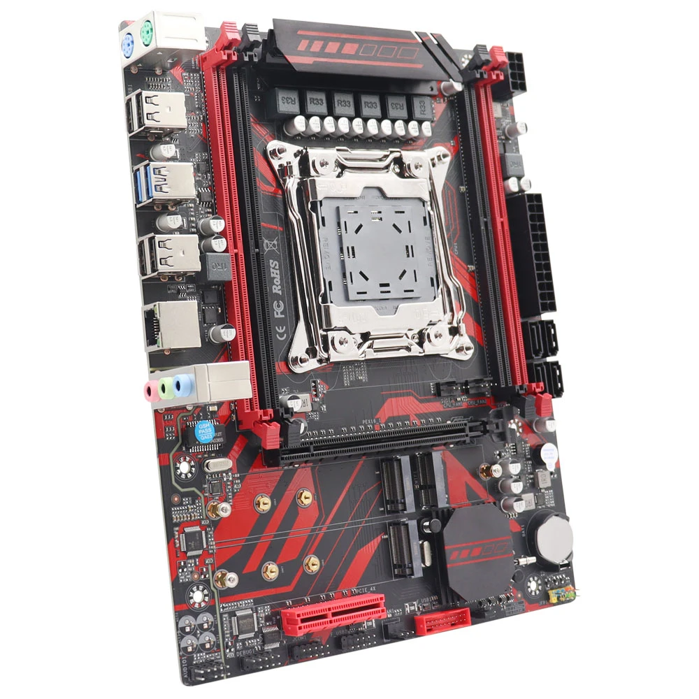 X99 Motherboard Set Lga 2011-3 Kit With Xeon E5 2670 V3 Cpu 16gb (2*8g) Ddr4 M-atx Nvme M.2 X99d4 Motherboard Combos