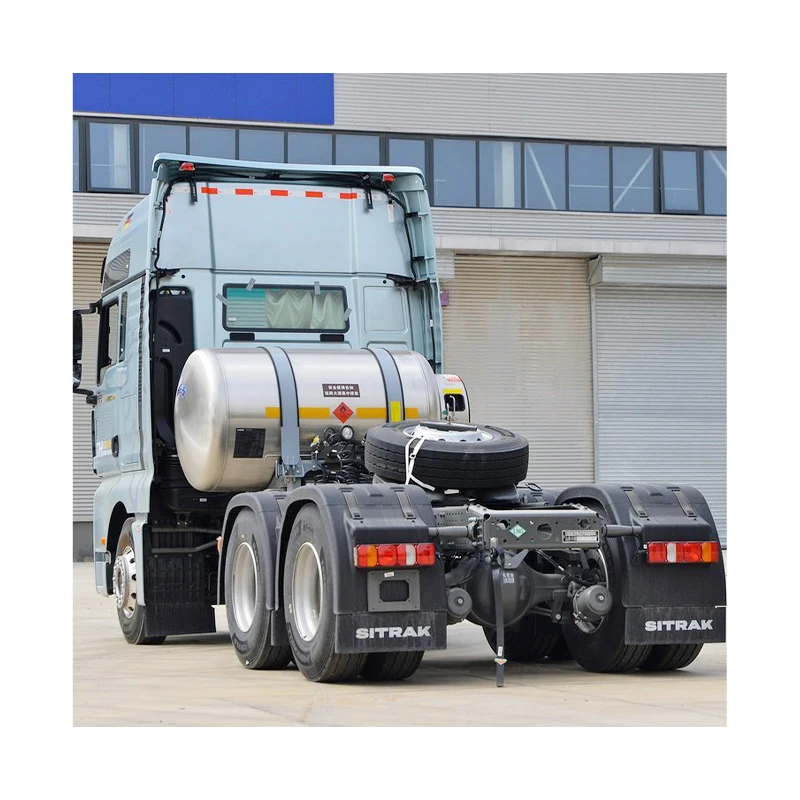 Sinotruk SITRAK G7H heavy-duty truck 590 HP 6X4 LNG automatic transmission tractor