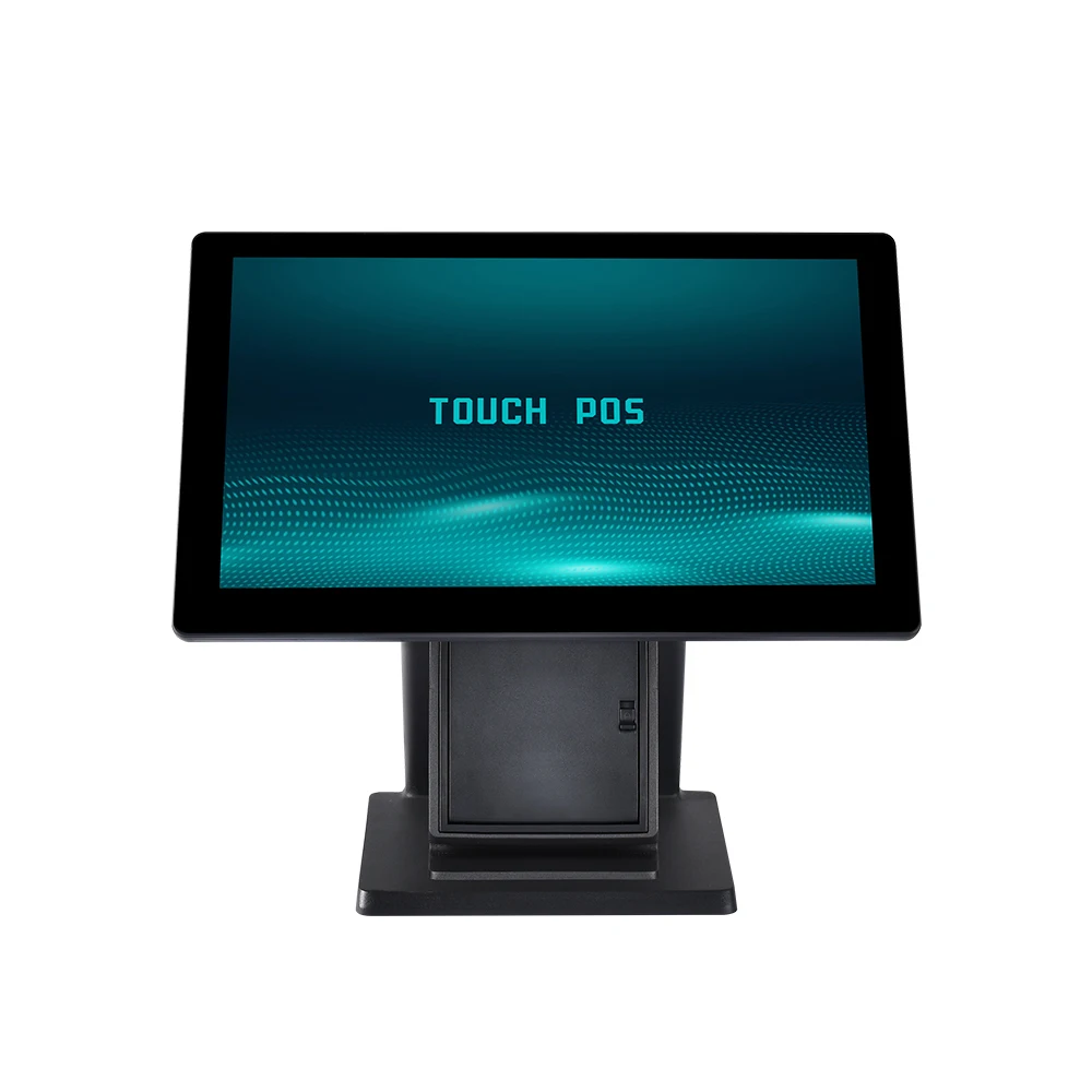 Cashier machine dual screen optional retail pos machines pos system window 10 T606