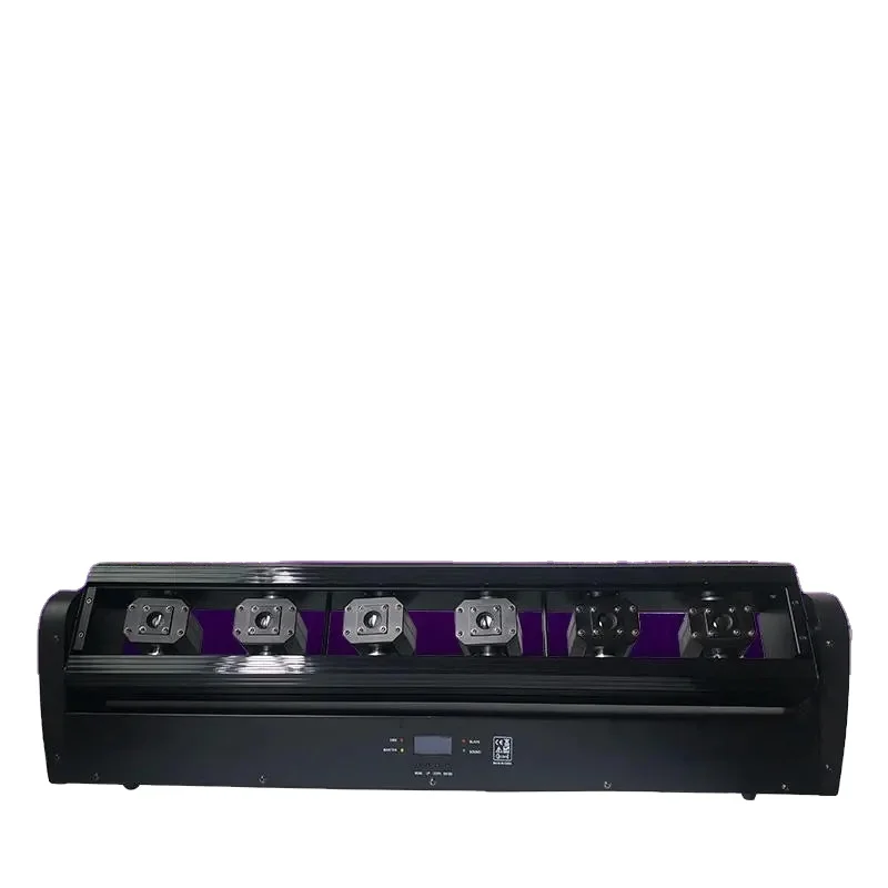 6 eyes 300mw red laser light and 6pcs 500mv RGB moving head laser light for DJ disco night club