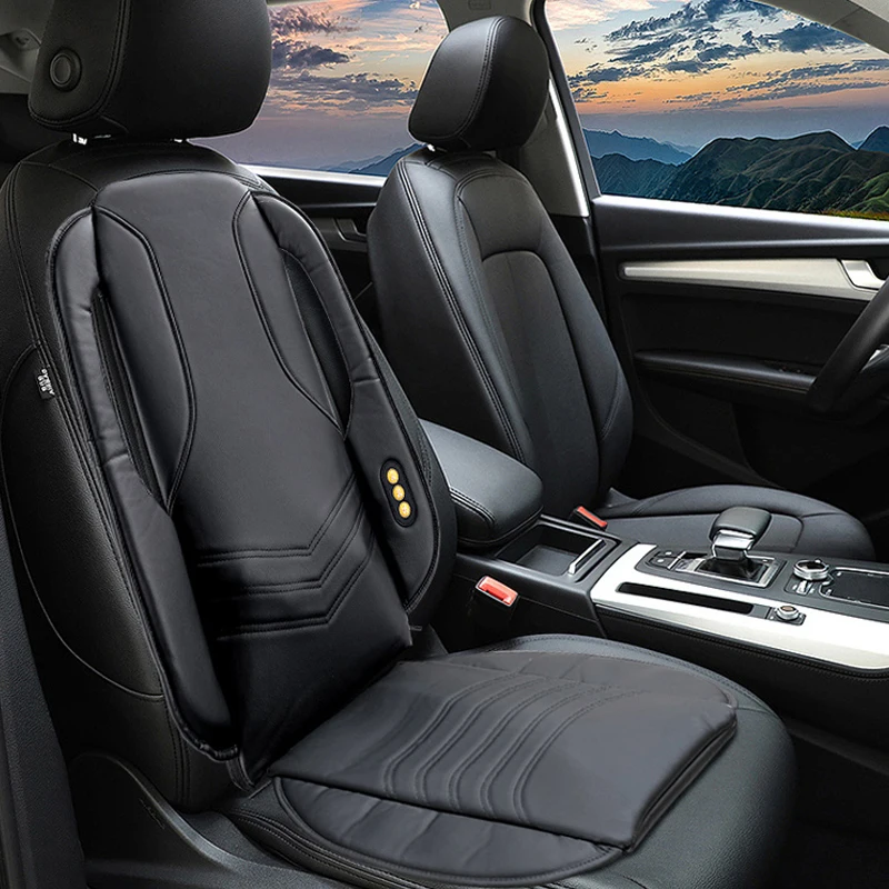 Back massage pad constant temperature massage cushion positioning local heating back waist massage pad home and car