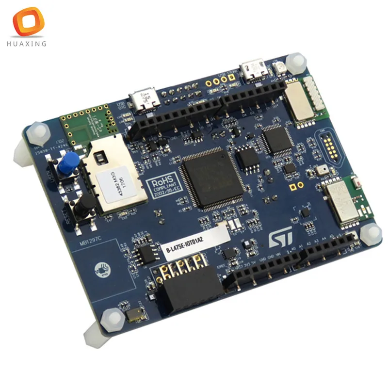 Сертифицированный китайский электронный ключ контракт на заказ Bom файлы Гербер FR4 3OZ 2 мм 4 слоя PCBA