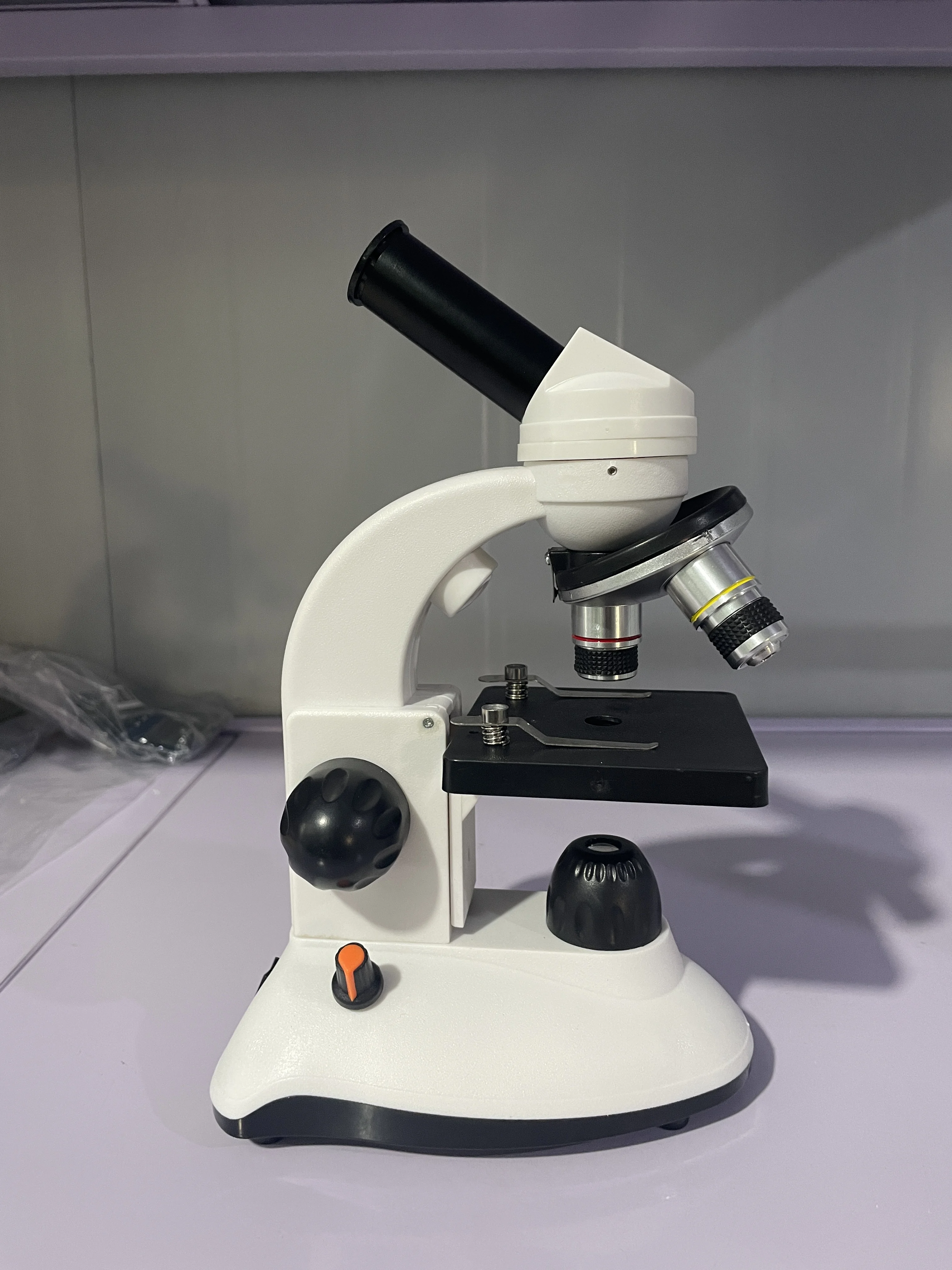 small portable microscope with 5inch screen for observing sperm or epithelial cells  animal&veterinary microscope