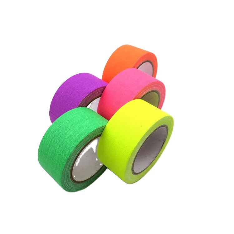 UV fluorescent cloth tape film and television matte stage positioning mark high temperature resistance and no glue residue