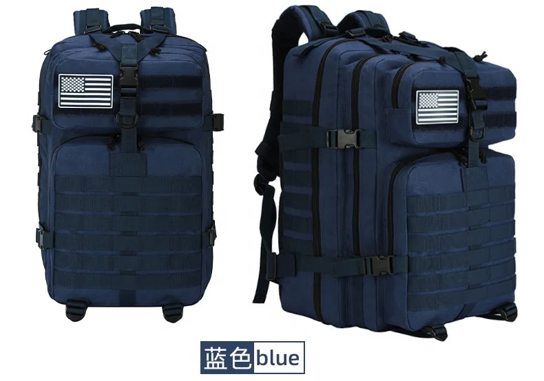 900D for Men and Women 3 Days Pack Bag camouflage Large Rucksack 45L camping backpack