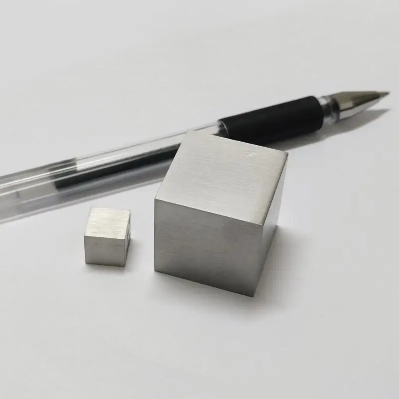 Top Quality Customized Tungsten Alloy Wolfram Cubes Pure Tungsten Block Cube