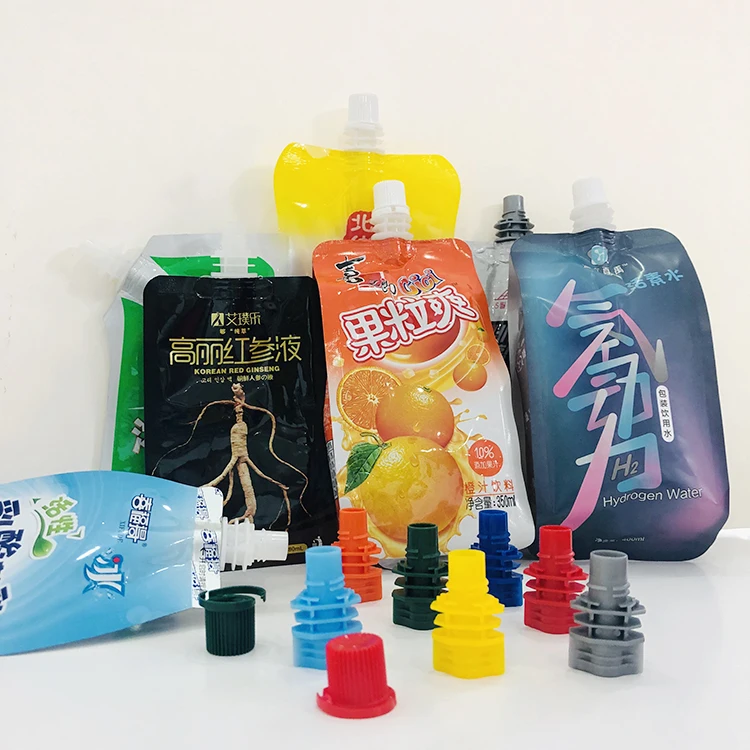 High quality plastic 8.6mm pour spout and spout cap