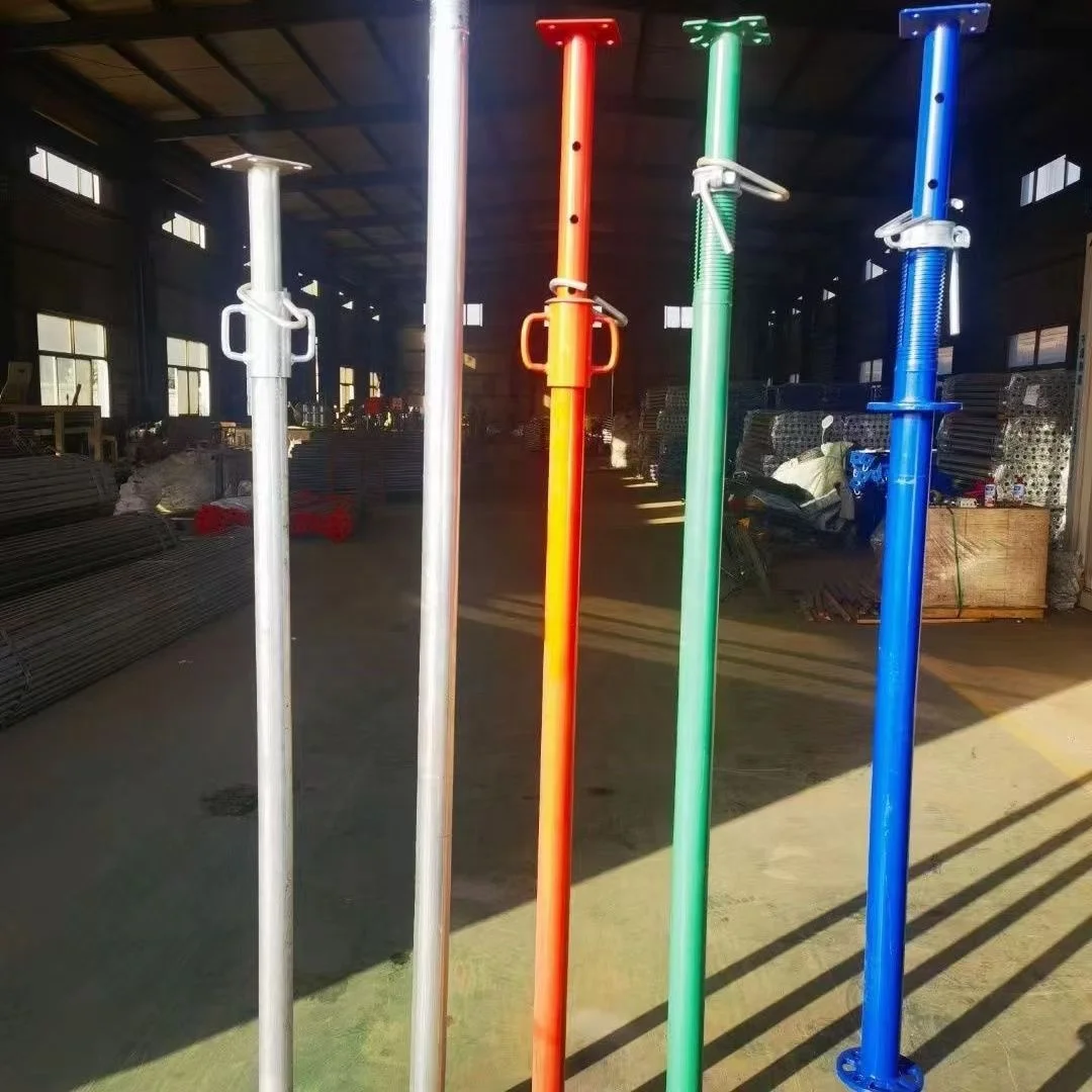 Modern Scaffolding Adjustable Pillars Galvanized Cross Pillars Support Heavy Formwork Scaffolding Pillars Concrete Plate Support